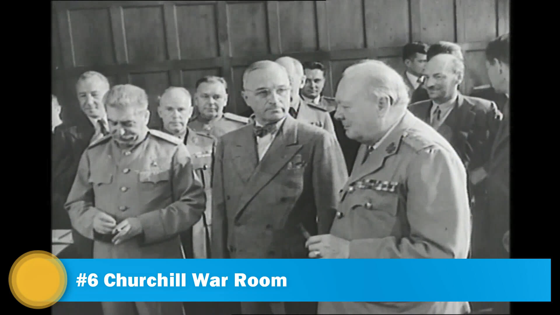 Top Places in London Churchill War Room